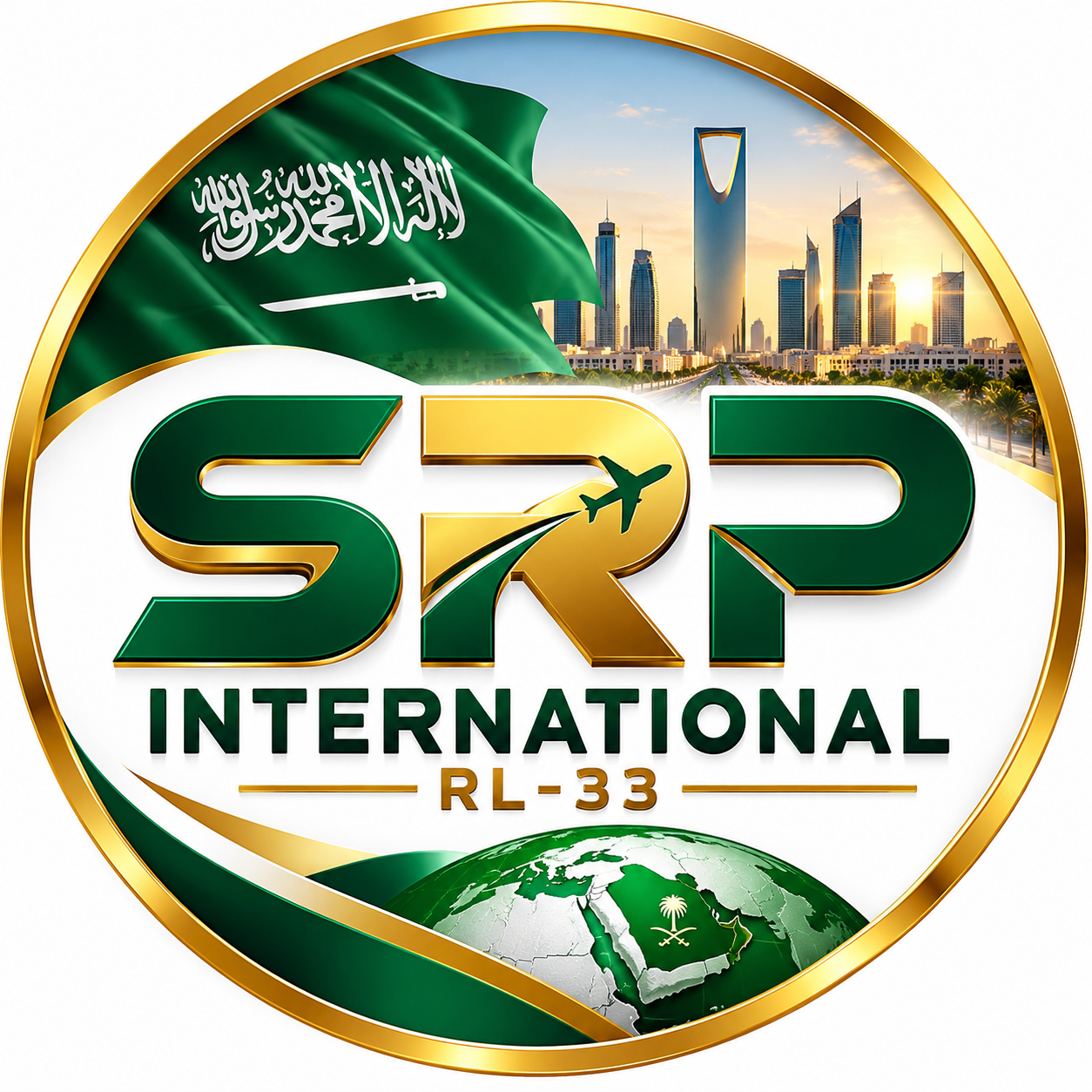 SRP International emblem